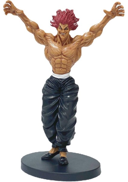 Baki The Grappler Hanma Baki Hanma Yujirō Hanayama Kaoru Jack Hanma Action Figure Model Collection Toys 22CM (Yurt Dışından)