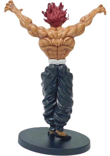 Baki The Grappler Hanma Baki Hanma Yujirō Hanayama Kaoru Jack Hanma Action Figure Model Collection Toys 22CM (Yurt Dışından)