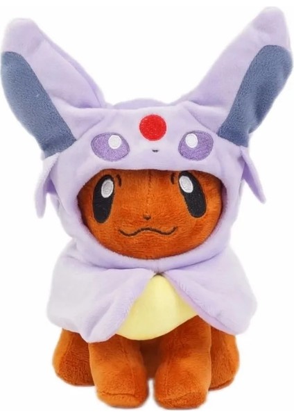 8" Pokemon Eevee Poncho Umbreon Espeon Jolteon Vaporeon Sylveon Flareon Plush Figure Toys (Yurt Dışından)