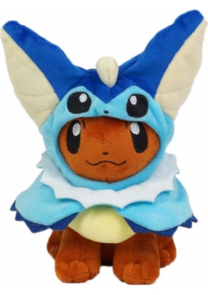 8" Pokemon Eevee Poncho Umbreon Espeon Jolteon Vaporeon Sylveon Flareon Plush Figure Toys (Yurt Dışından)