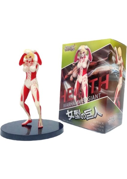 Attack On Titan Pvc Eren Yeager Armored War Hammer Titan Giant Action Figure Model Collection Toys (Yurt Dışından)