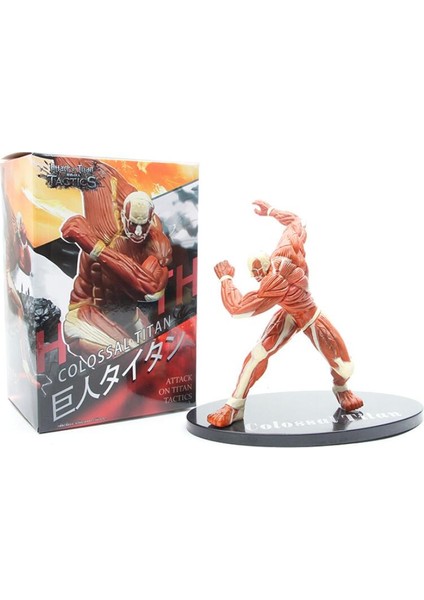 Attack On Titan Pvc Eren Yeager Armored War Hammer Titan Giant Action Figure Model Collection Toys (Yurt Dışından)