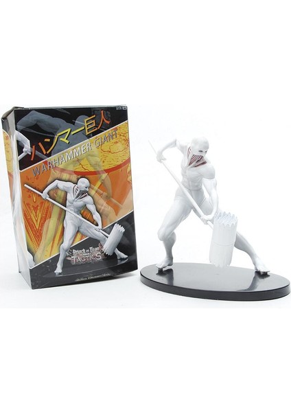 Attack On Titan Pvc Eren Yeager Armored War Hammer Titan Giant Action Figure Model Collection Toys (Yurt Dışından)