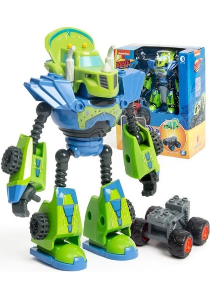 Hot Blaze Monster Machines Anime Figure Plastic/alloy Deformed Robot Kids Car Toy Action Figure Model Children Birthday Gifts (Yurt Dışından) modelleri