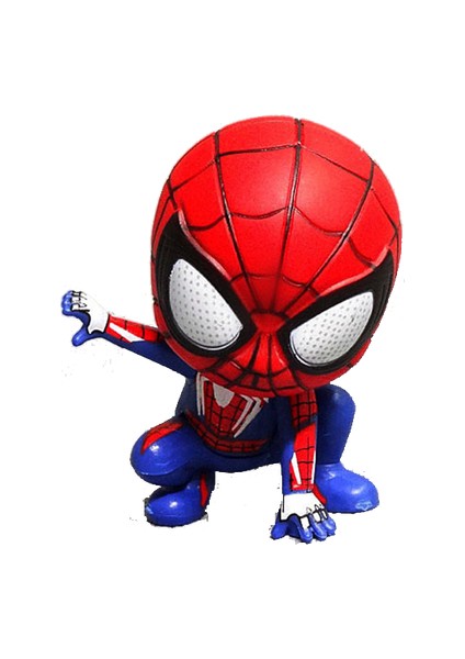 Marvel Avengers Spider Man Cute Action Figure Posture Anime Decoration Collection Figurine Toy Model Ornaments Children Gift (Yurt Dışından)