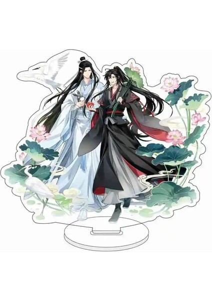 Mo Dao Zu Shi Anime Acrylic Stand Model Toys Wei Wuxian Lan Wangji Jiang Cheng Jin Ling Action Figures Collection Cosplay Props (Yurt Dışından)