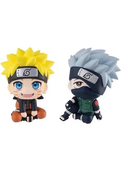 9cm Naruto Anime Figure Naruto Kakashi Action Figure Q Version Kawaii Sasuke Itachi Figurine Car Decoration Collection Model Toy (Yurt Dışından)