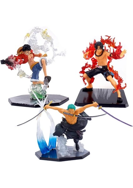 Tek Parça Anime Maymun D Luffy Roronoa Ace Vinsmoke Sanji Aksiyon Figürleri Bebekler Pvc Modeli Koleksiyon Dublör Oyuncak Dekorasyon Hediye (Yurt Dışından)