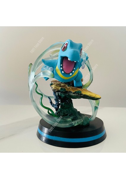 Sıcak Pokemon Anime Figürü Bikachu Charizard Squirtle Bulbasaur Vulpix Sahneleri Sürüm Heykelcik Oyuncaklar Pvc Modeli Koleksiyonu Bebekler (Yurt Dışından)