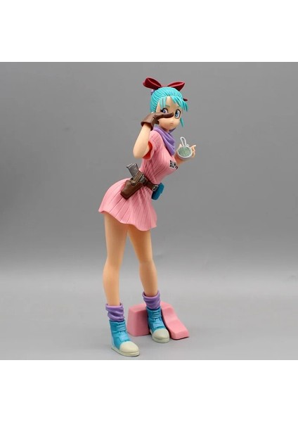 Dragon Ball Z 25 cm Bulma Glitter & Glamours Anime Figürü Gk Aksiyon Heykelcik Pvc Heykeli Modeli Bebek Koleksiyon Süs Oyuncaklar Hediye (Yurt Dışından) fırsatları