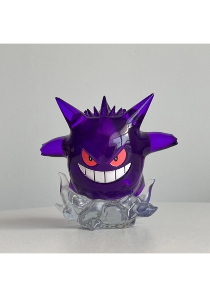 Yeni 8 cm Pokemon Şekil Snorlax Gengar Şeffaf Aksiyon Figürü Heykeli Anime Modeli Bebek Dekorasyon Koleksiyon Oyuncaklar Hediye Pvc (Yurt Dışından)
