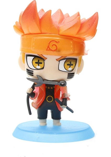 Anime Naruto Şekil Oyuncak Seti Uzumaki Naruto Uchiha Sasuke Aksiyon Anime Modeli Pvc Heykeli Heykelcik Koleksiyon Oyuncak (Yurt Dışından)