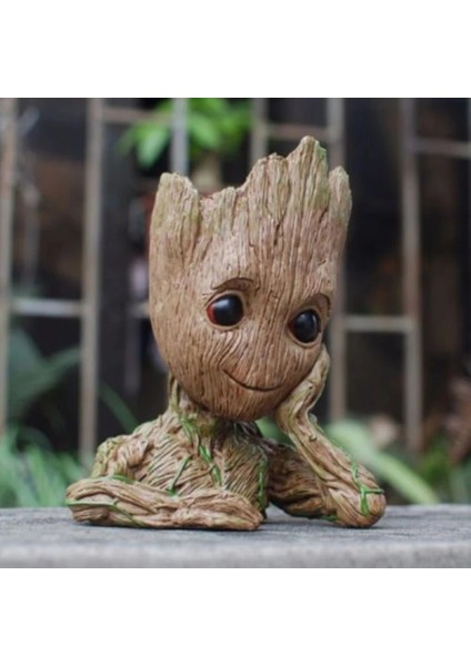 Groot Tree Flowerpot Action Figures Model Toys (Yurt Dışından)