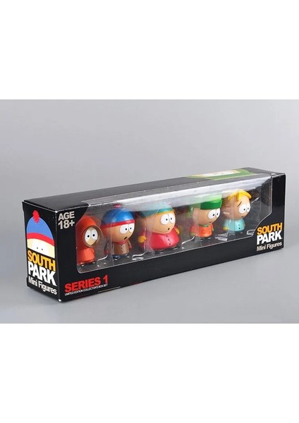 Bir Set Kawaii Sevimli Southpark Aksiyon Figürü Güney Kuzey Parkı Anime Figürleri Pvc Odası Dekorasyon Noel Hediyesi Çocuklar Için Oyuncaklar (Yurt Dışından)