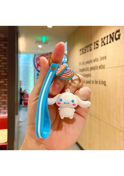 Sanrio Karikatür Sakura Kuromi Hello Kitty Kolye Anahtarlık Anahtarlık Anime Aksiyon Figürleri Koleksiyon Model Oyuncaklar Çocuklar Takı Hediyeler (Yurt Dışından)