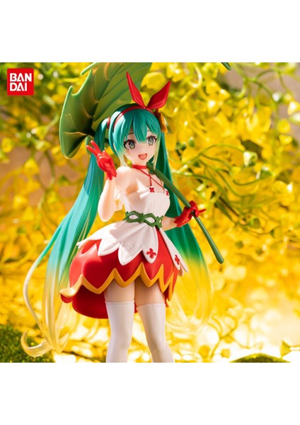 21CM Hatsune Miku Anime Figure Kawaii Thumbelina Vocaloid Wonderland Pvc Action Figure Collection Model Doll Ornaments Toys Gift (Yurt Dışından) modelleri