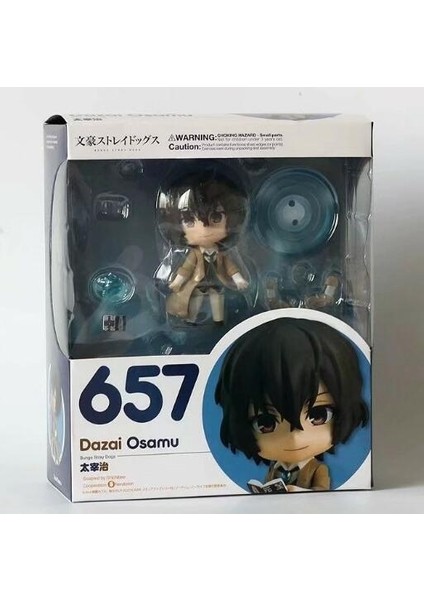 Bungo Stray Dogs Dazai Osamu Nakajima Atsushi 657# Nakahara Chuya 676# Ryunosuke Akutagawa 1191# Doll Anime Toys Action Figure (Yurt Dışından)