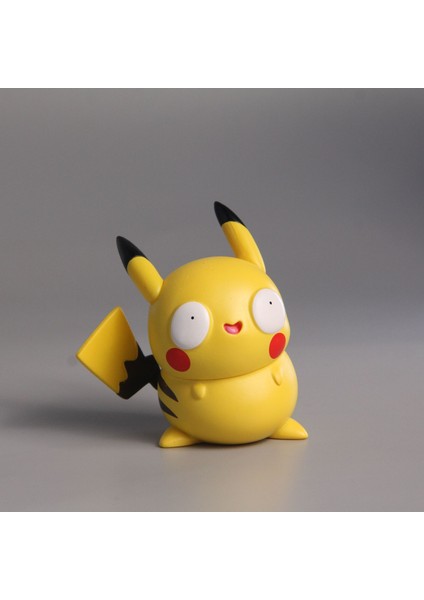 Pokemon Fool Stupid Pikachu Bulbasaur Charmander Squirtle Cute Figure Collection Model Toys (Yurt Dışından)