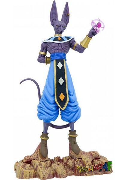 Miotlsy Anime Figure, Gragon Ball Beerus Action Toy Anime Character Action Model Statue Decoration Accessories Children Adult Collector Toy Animated Character Model 29CM (Yurt Dışından)
