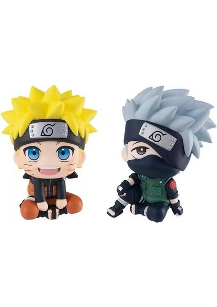 9cm Naruto Anime Figure Naruto Kakashi Action Figure Q Version Kawaii Sasuke Itachi Figurine Car Decoration Collection Model Toy (Yurt Dışından)