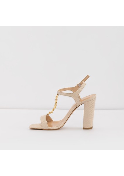 Carmel-Tr Sandalet Yüksek Topuklu Sandalet;Abiye Sandalet - Ekru modelleri
