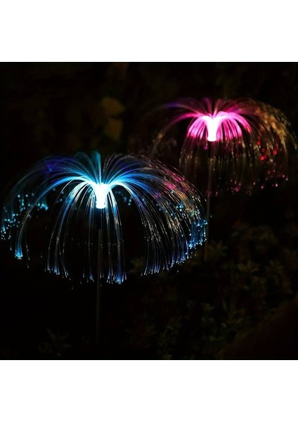 Jellyfish Solar Garden Lights Güneş Enerjili Bahçe Aydınlatması Denizanası Görünüm