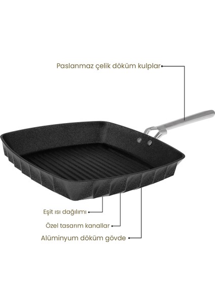 Diagon 28 cm Grill Tava