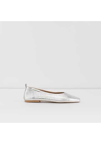 Akıta-Tr Ayakkabı Babet - Gümüş