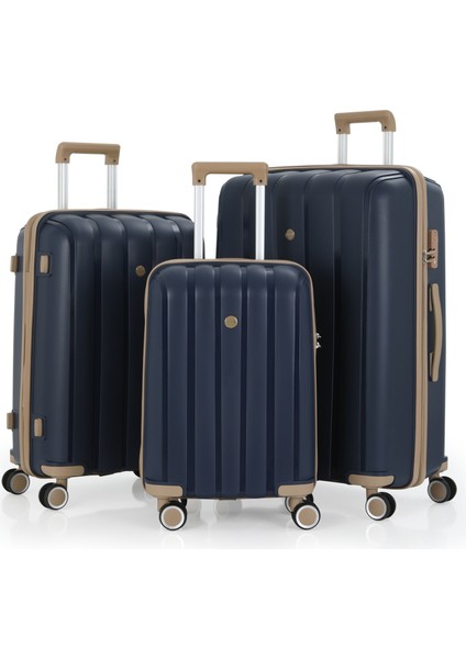 Üçlü Polipropilen Valiz Seti V305