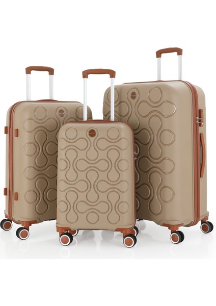 Üçlü Polipropilen Valiz Seti V376