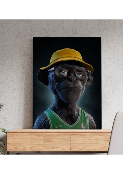 Fantastic Tasarımlı Kanvas Tablo-10 50X70CM Ev Dekorasyonu, Ev Hediyesi