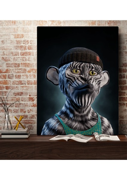 Fantastic Tasarımlı Kanvas Tablo-5 70X100CM Ev Dekorasyonu, Ev Hediyesi