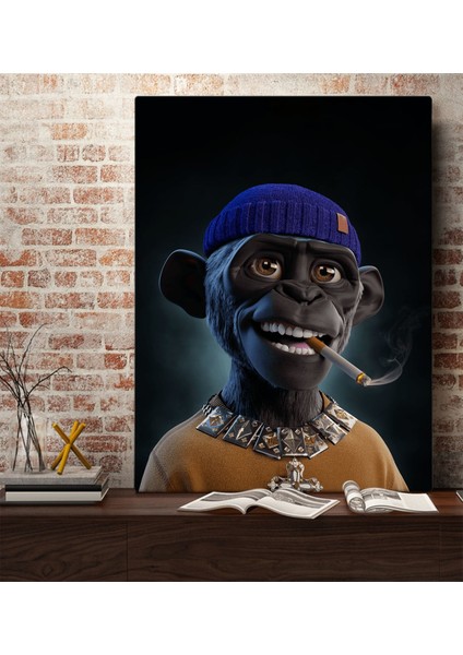 Fantastic Tasarımlı Kanvas Tablo-7 70X100CM Ev Dekorasyonu, Ev Hediyesi