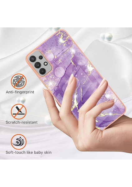 Samsung Galaxy A32 5g Yumuşak Tampon Ince Tpu Mermer Desen (Yurt Dışından) modelleri