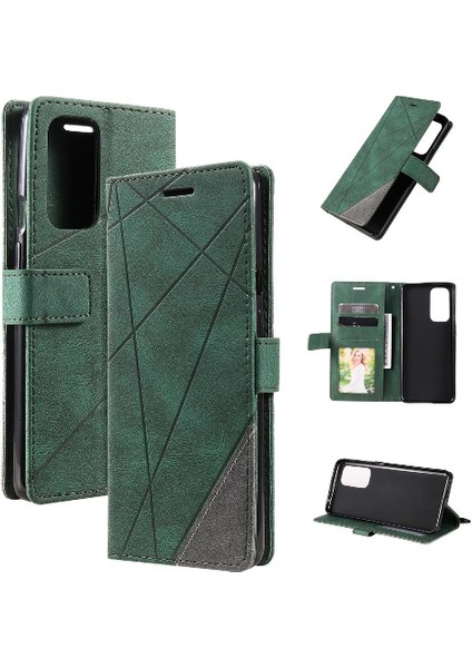 Oneplus 9 Için Kılıf Pro Cüzdan Flip Folio Manyetik Darbeye Kart Tutucu (Yurt Dışından)