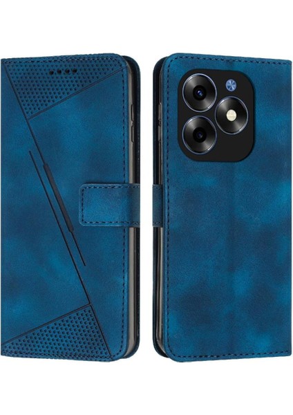 Itel S23 Artı Pu Deri Kart Ekleme Darbeye Kapak Kapak Için Kılıf (Yurt Dışından)