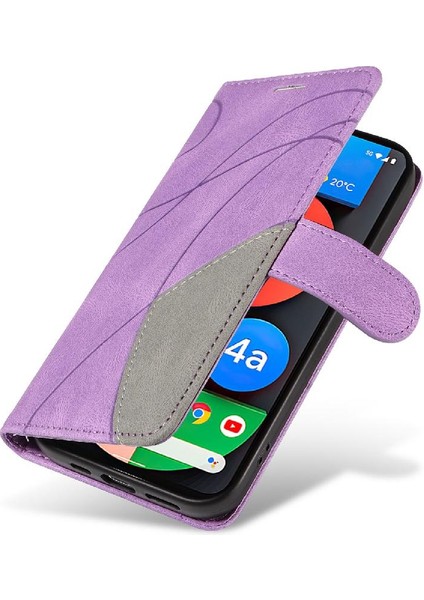 Google Piksel 4A Pu Deri Flip Folio Kılıf Için Kılıf Kickstand Koruyucu (Yurt Dışından) modelleri