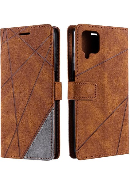 Samsung Galaxy A22 4G/M32 4g Cüzdan Flip Folio Manyetik Pu Kart (Yurt Dışından)