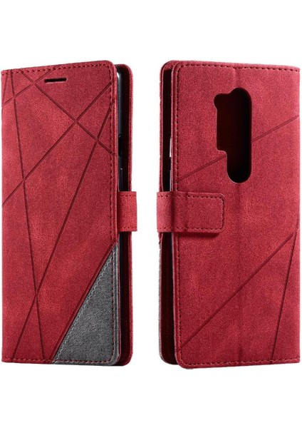 SZY Market Oneplus 8 Için Kılıf Pro Cüzdan Flip Folio Manyetik Kart Tutucu Kickstand Pu (Yurt Dışından)