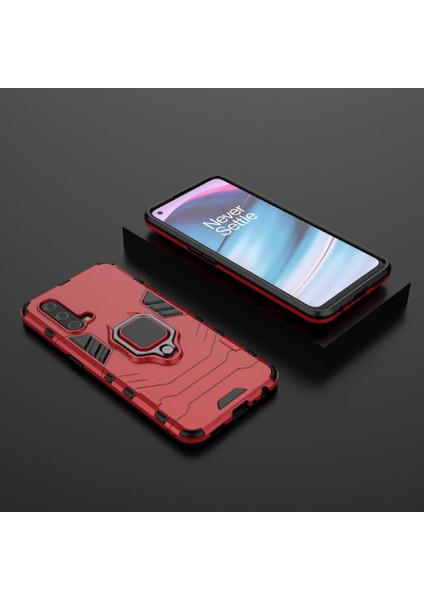 Oneplus Nord Ce 5g Için Kılıf 360 &deg; Dönen Halka Darbeye Kapak Askeri (Yurt Dışından) modelleri