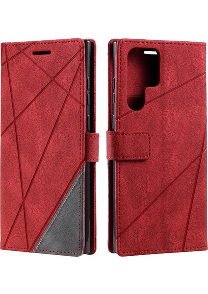 Samsung Galaxy S23 Ultra Kart Tutucu Kickstand Pu Deri Cüzdan (Yurt Dışından) fırsatları
