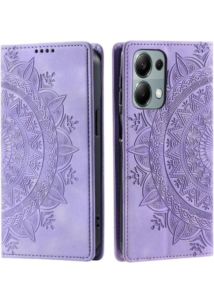 Xiaomi Redmi Not 13 Için Kılıf 4g Pu Deri Darbeye Kapak Kapak Tam (Yurt Dışından)