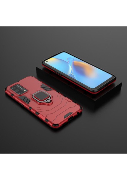 Oppo A74 4g Kickstand Darbeye Kapak Askeri Damla Koruma Için Kılıf (Yurt Dışından) indirimleri