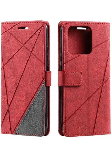 Xiaomi 13 Için Kılıf Cüzdan Çevir Folio Darbeye Pu Deri Manyetik Kart (Yurt Dışından)