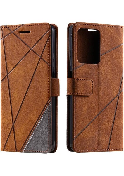 Xiaomi Poco X5 Pro 5g Pu Deri Darbeye Manyetik Cüzdan Flip Case (Yurt Dışından)