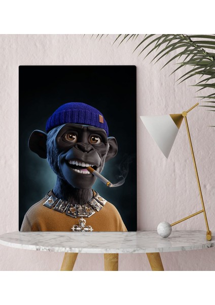 Fantastic Tasarımlı Kanvas Tablo-7 30X50CM Ev Dekorasyonu, Ev Hediyesi