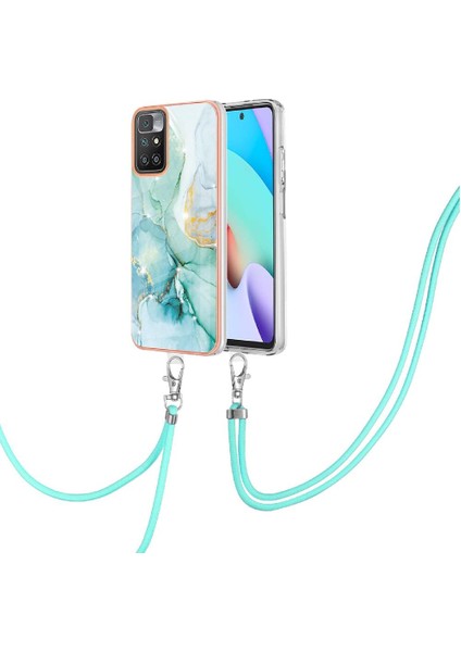 Xiaomi Redmi 10 4g Tampon Mermer Anti-Scratch Yumuşak Crossbody (Yurt Dışından)