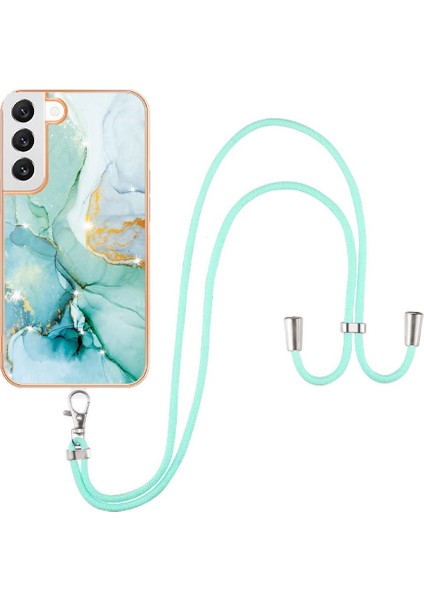 Samsung Galaxy S22 5g Için Crossbody Kordon Askısı Tampon Mermer Yumuşak (Yurt Dışından) modelleri