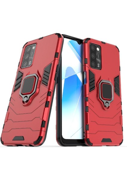 Oppo Oppo 5g Askeri Damla Koruma Darbeye Kapak Kickstand Için Kılıf (Yurt Dışından)