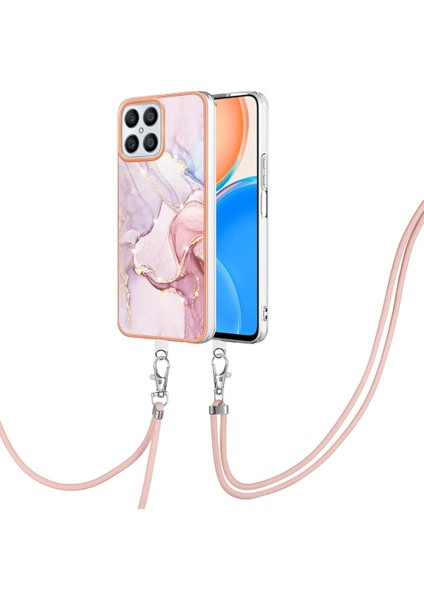 Onur X8 4g Anti-Scratch Yumuşak Mermer Crossbody Kordon Askısı Için Kılıf (Yurt Dışından)